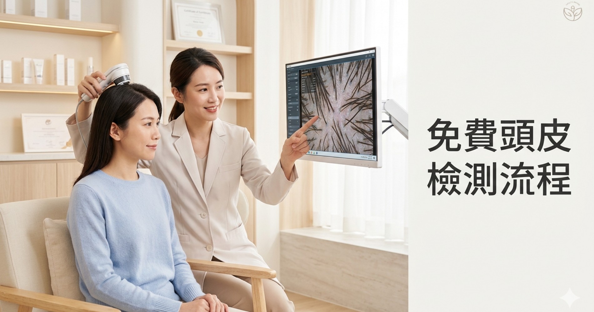 免費頭皮檢測流程