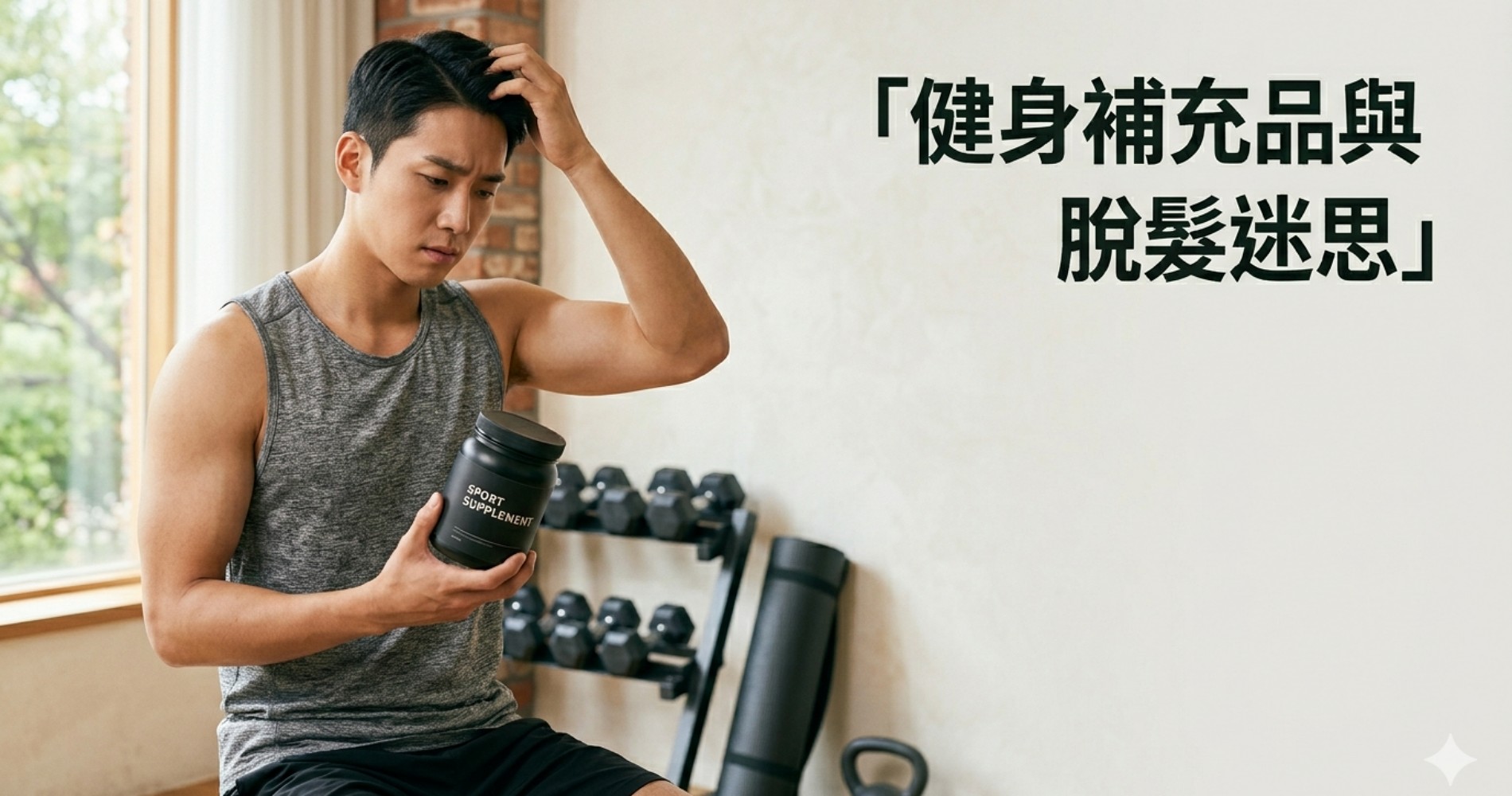 健身補充品與脫髮迷思