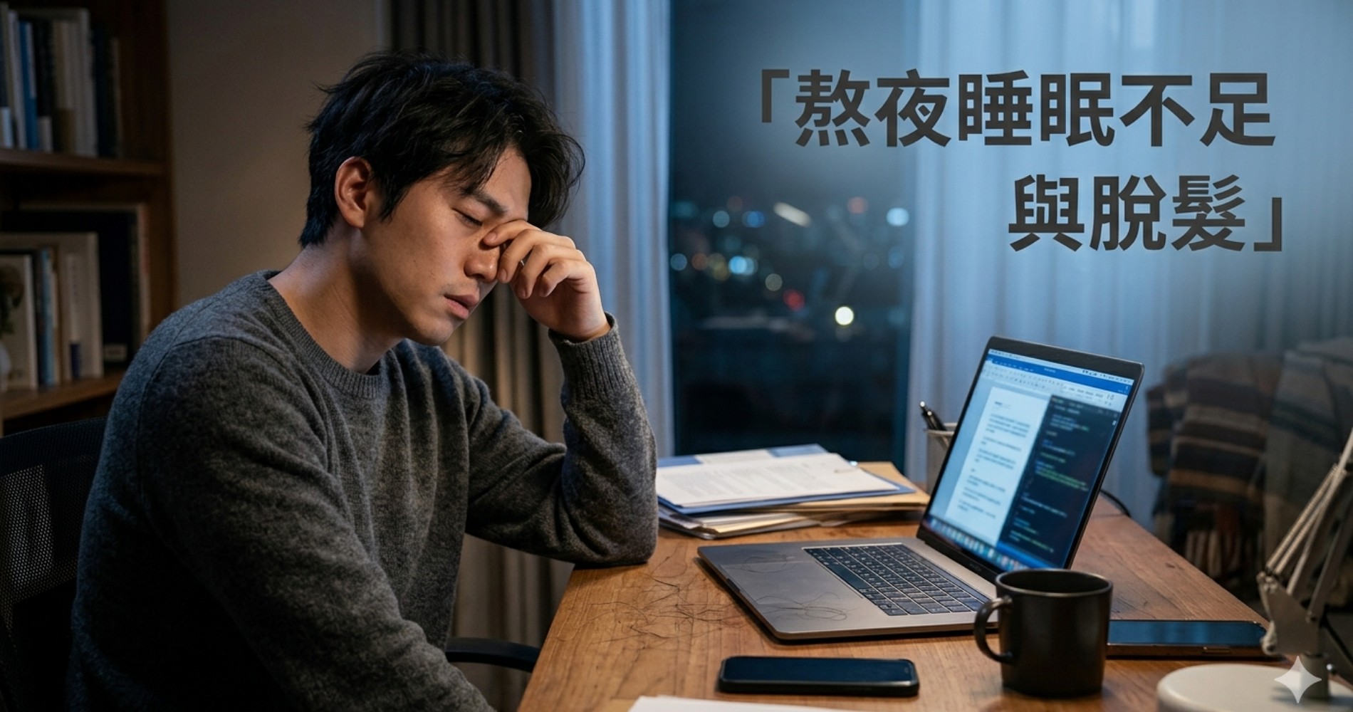 熬夜睡眠不足與脫髮