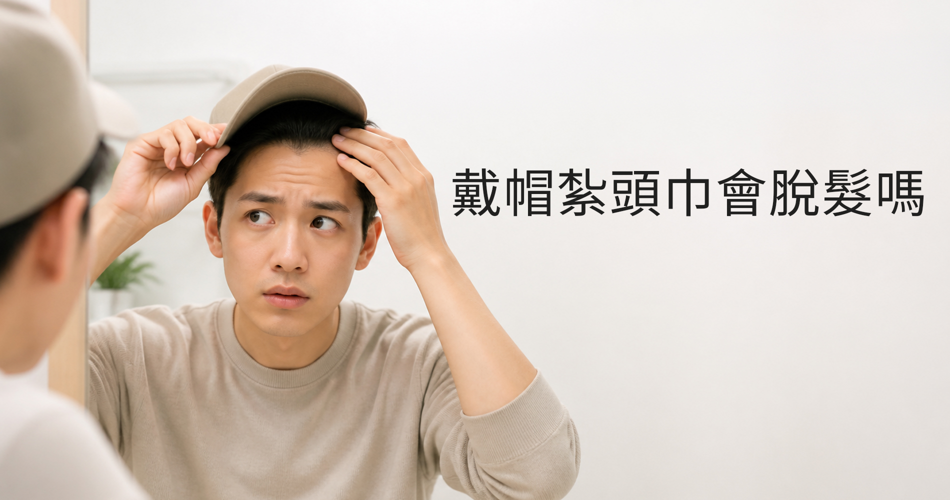 戴帽紮頭巾會脫髮嗎